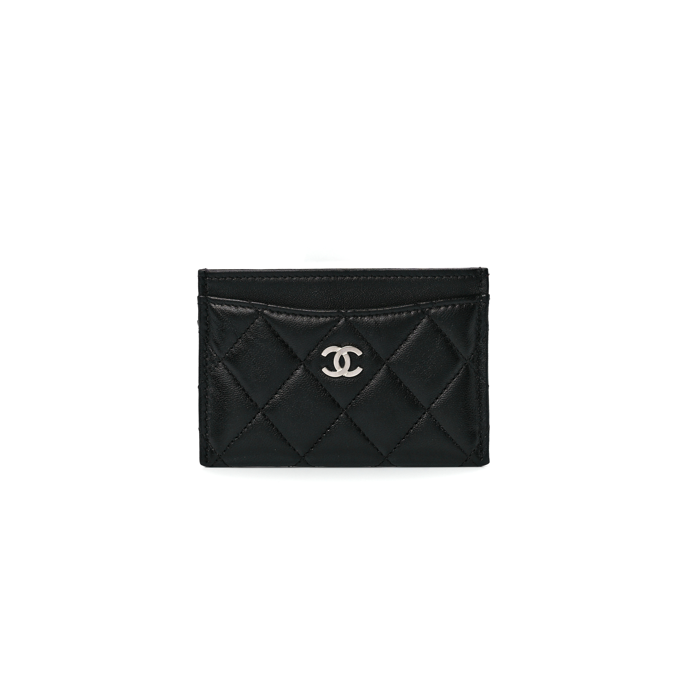 Ch*el classic card holder quilted lambskin ap0213 (11*7.5*0.5cm)